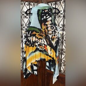 Butterfly Print Women’s Cardigan